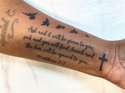 verse tattoos|cute bible verse tattoos.